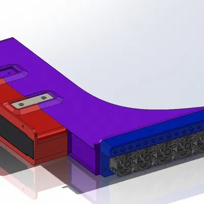 Bộ tản nhiệt Alphacool NexXxos Hepta cho máy in định dạng lớn