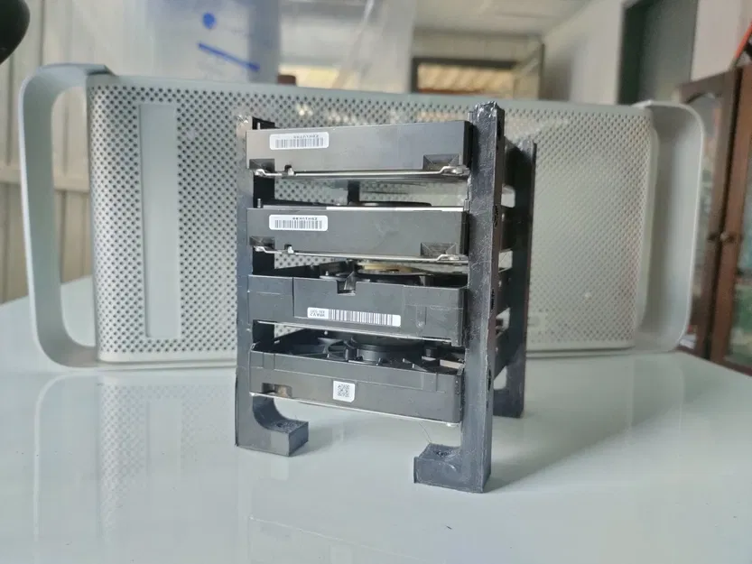 Giá đỡ lưu trữ 4 ổ cứng 3.5" cho PowerMac G5 ATX - Image 1