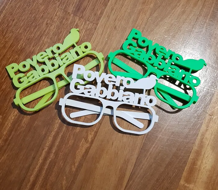 Kính Gabbiano Occhiali cho tiệc tùng và disco - Image 2