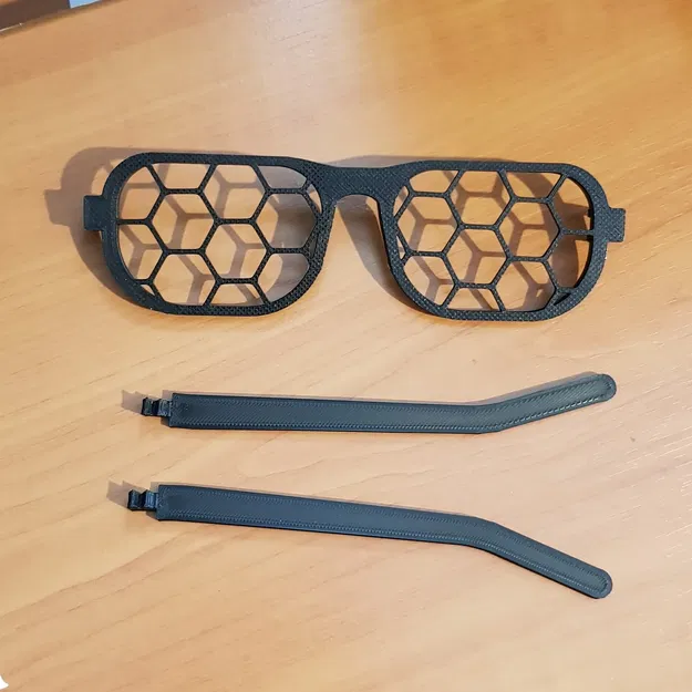 Kính hình lục giác mô phỏng tổ ong - Image 3