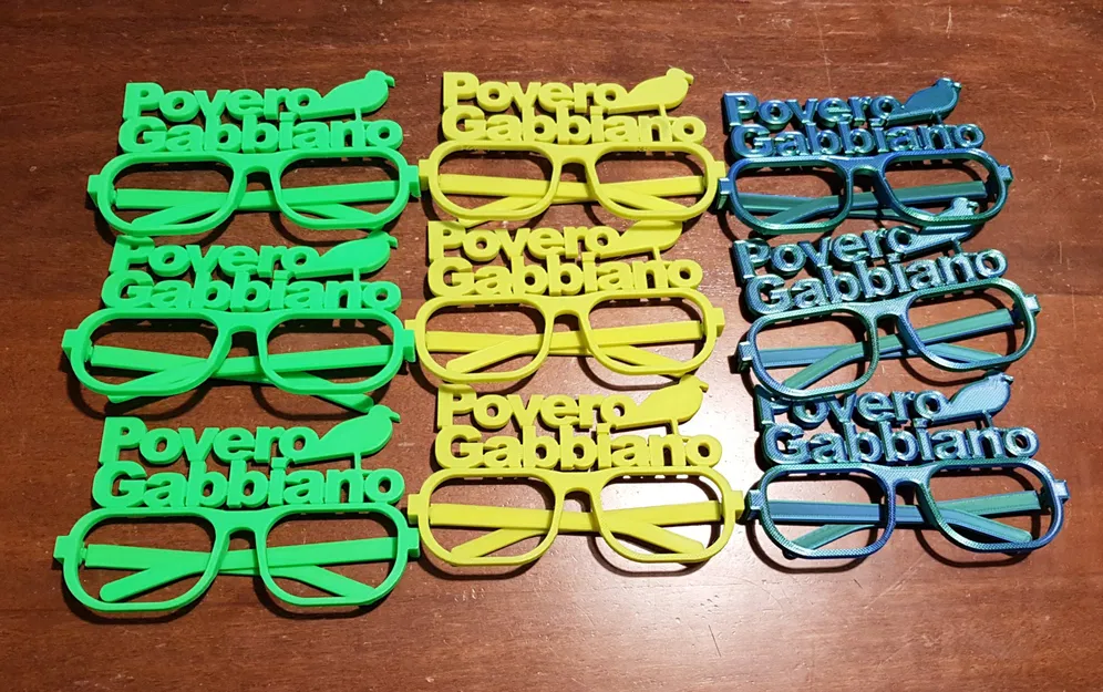 Kính Gabbiano Occhiali cho tiệc tùng và disco - Image 4