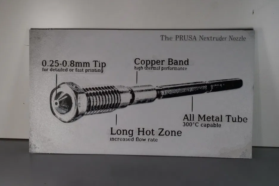 Hình ảnh vòi phun Nextruder với màu sắc ngẫu nhiên - Image 1