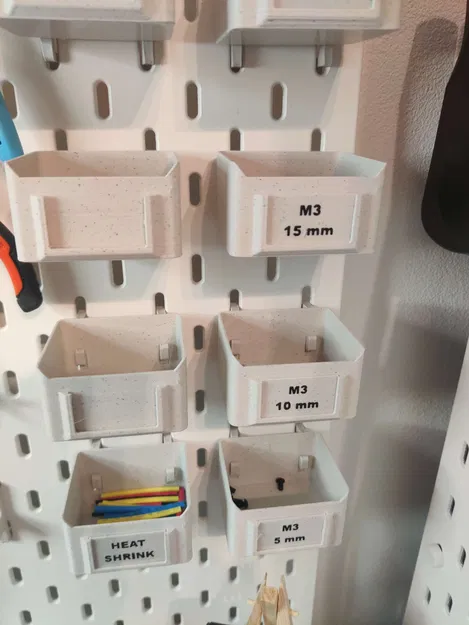 Hộp chứa thông minh cho bảng skadis của ikea - Image 1