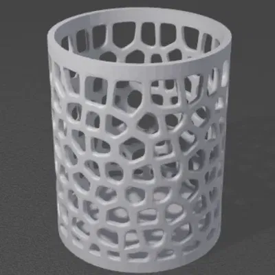 Giá đỡ bút voronoi cho bàn làm việc