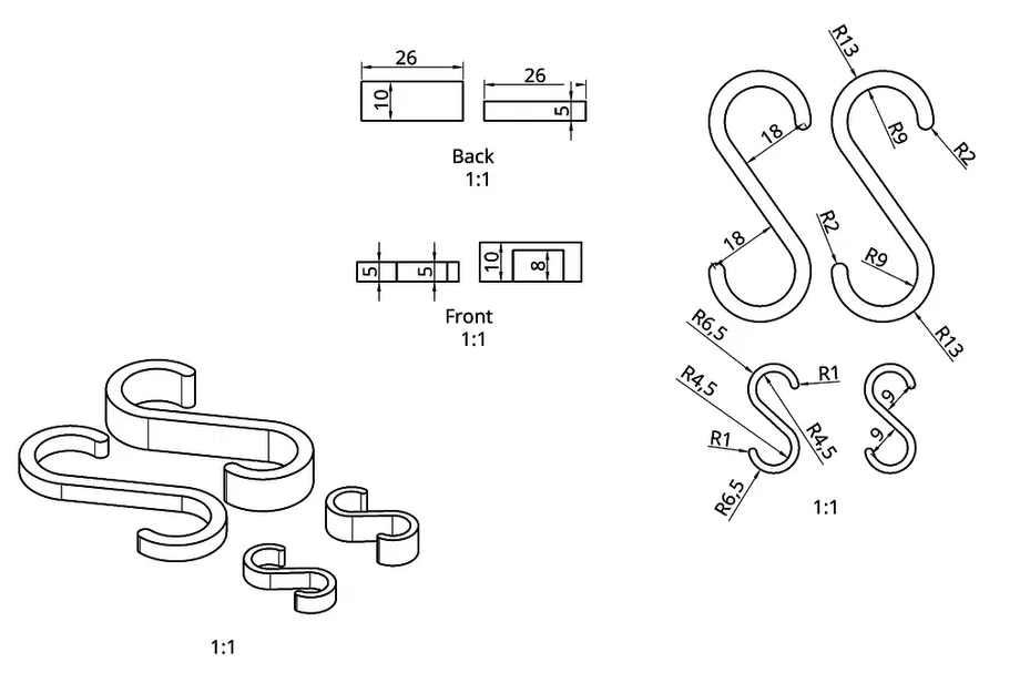 Gancio đa năng treo đồ vật tiện lợi - Image 5