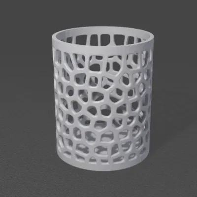 Giá đỡ bút voronoi cho bàn làm việc