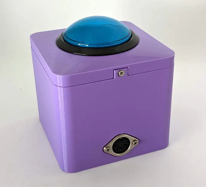 Nút bấm lớn với đỉnh cong cho máy arcade - Image 1