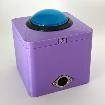 Nút bấm lớn với đỉnh cong cho máy arcade