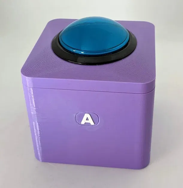 Nút bấm lớn với đỉnh cong cho máy arcade - Image 2