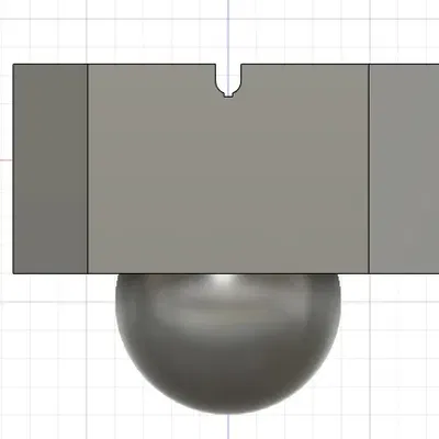 Chân đế bóng squash cho máy in 3D