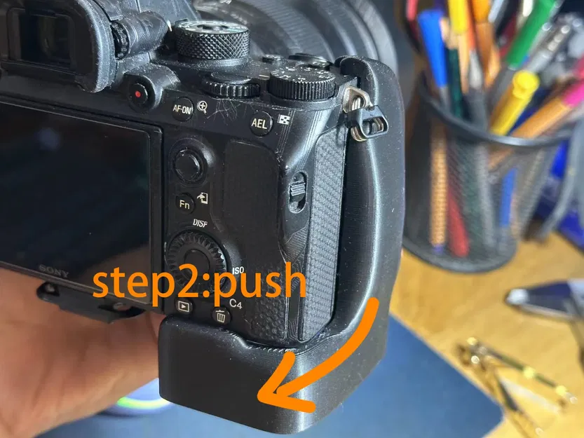 Cán cầm thoải mái cho máy ảnh Sony A7R3 - Image 3