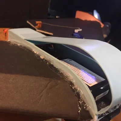 Bộ phận nguồn FT Mini Arrow với đế bụng và giá đỡ động cơ