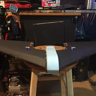 Bộ phận nguồn FT Mini Arrow với đế bụng và giá đỡ động cơ