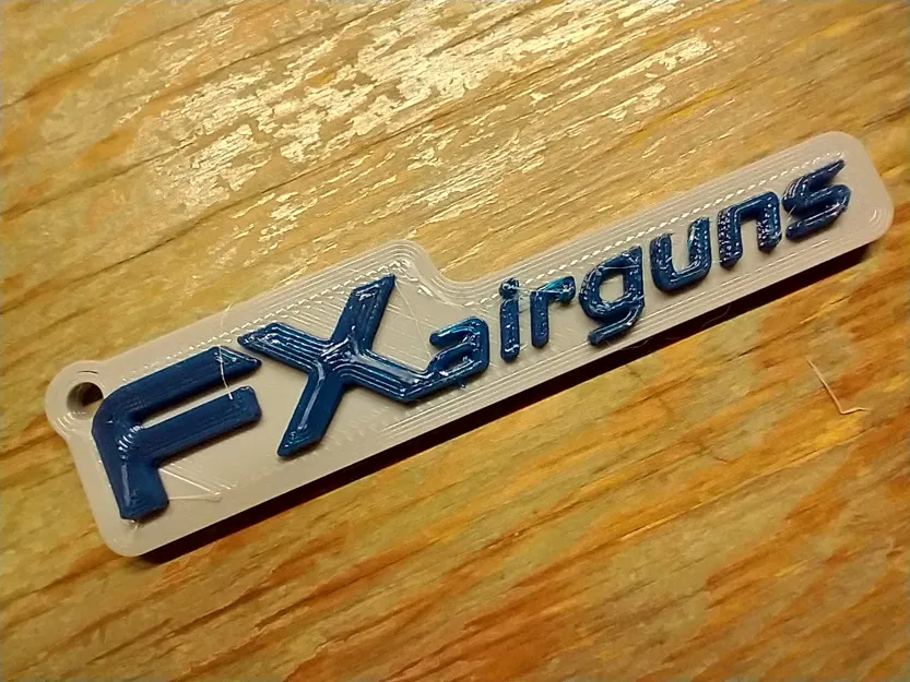 Móc khóa FX Airguns thiết kế từ logo thương hiệu - Image 1