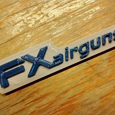 Móc khóa FX Airguns thiết kế từ logo thương hiệu