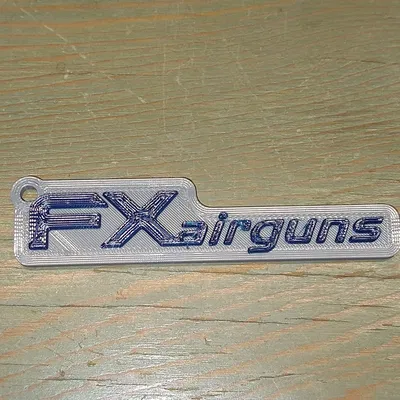 Móc khóa FX Airguns thiết kế từ logo thương hiệu