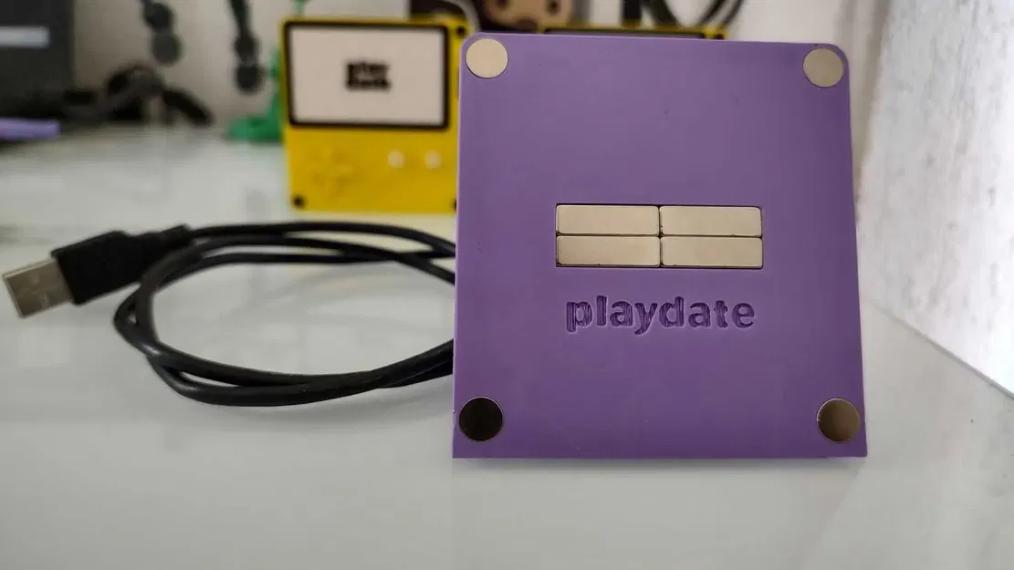 Giá đỡ sạc từ tính cho Playdate - Image 5