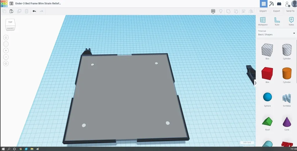 Khung giường Ender-3 cho kính với dây dẫn và hướng dẫn lò xo - Image 2