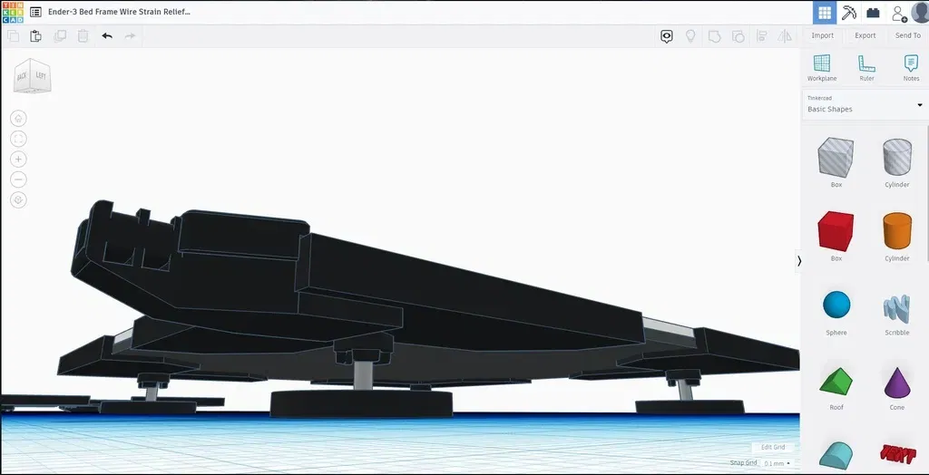 Khung giường Ender-3 cho kính với dây dẫn và hướng dẫn lò xo - Image 3