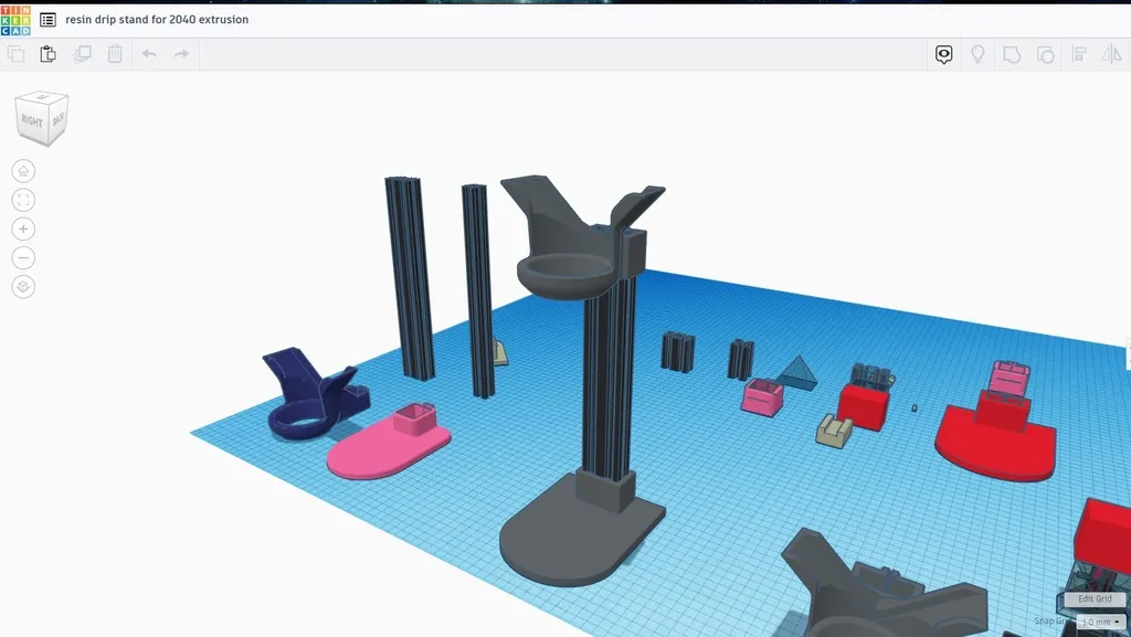 Giá đỡ giọt cho thanh nhôm 2040 đã được điều chỉnh - Image 1