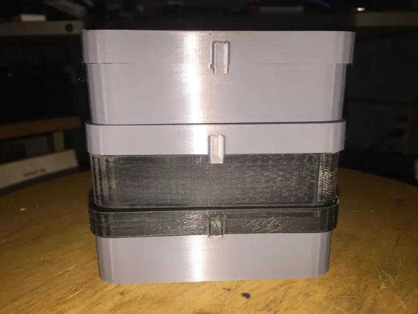 Hộp đựng kích thước Altoids với bản lề và chốt nhỏ - Image 2