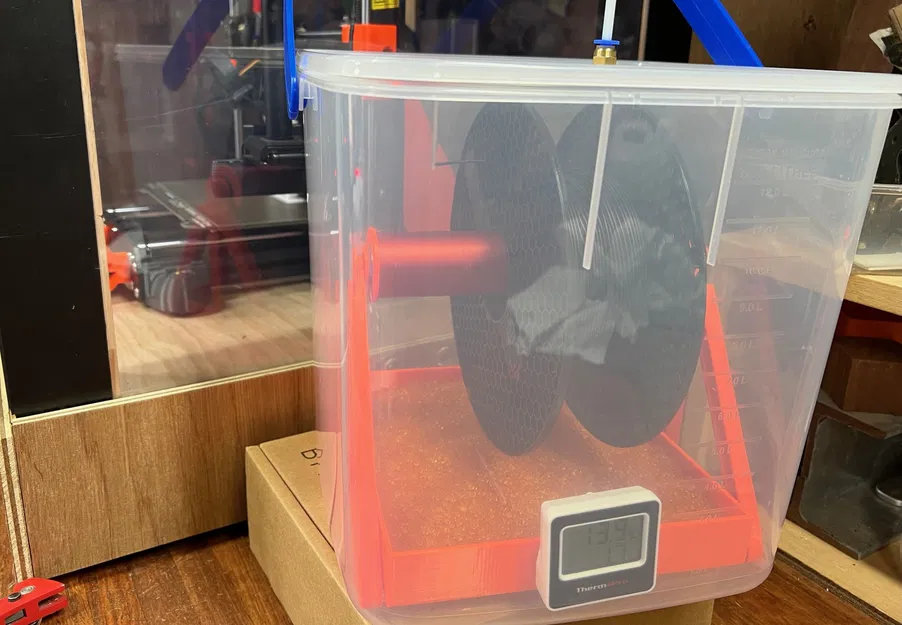 Giá đỡ cuộn filament và máy hút ẩm cho máy in 3D - Image 1