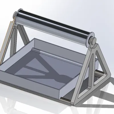 Giá đỡ cuộn filament và máy hút ẩm cho máy in 3D