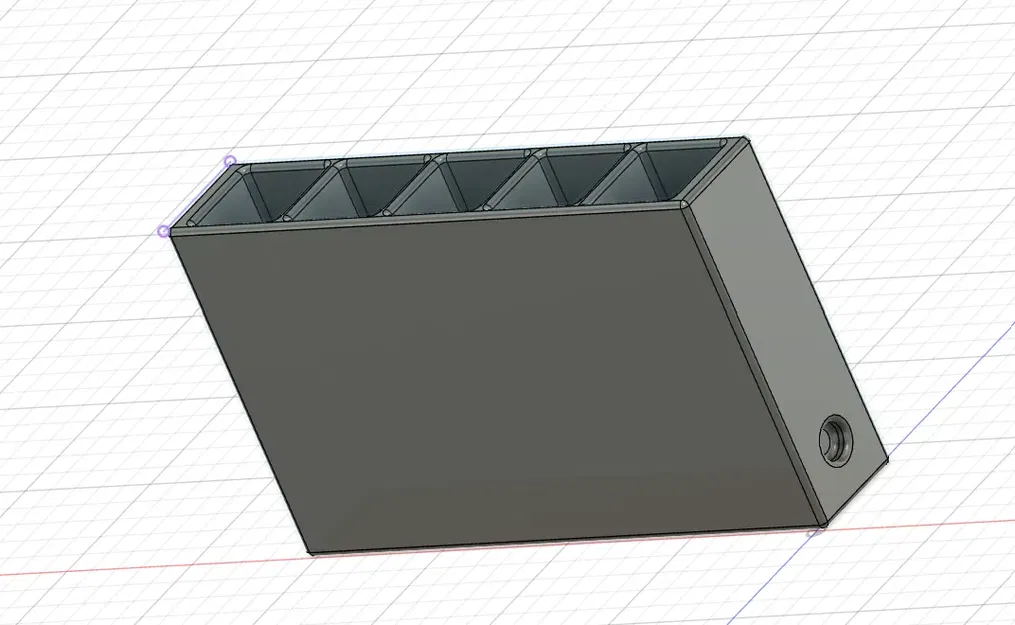 Hộp lưu trữ mũi khoan nhỏ với 5 ngăn và nam châm - Image 3