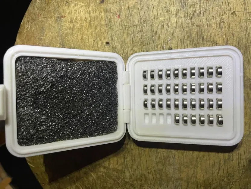 Hộp giữ pin LR41 chắc chắn cho 40 viên - Image 2