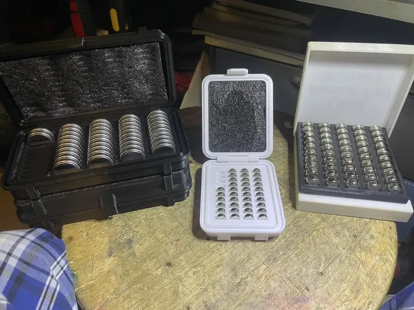 Hộp giữ pin LR41 chắc chắn cho 40 viên - Image 6