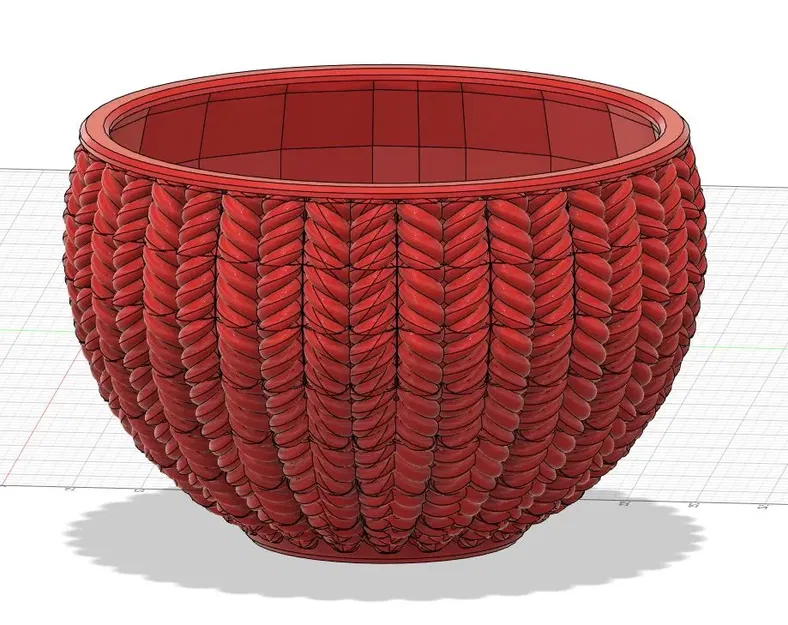 Bát nhỏ với họa tiết bện độc đáo - Image 5