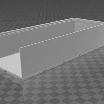 Thùng chứa không đáy Gridfinity cao x6