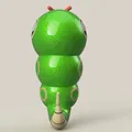 Mô hình Pokemon Caterpie phong cách Fusion 360 - Thumbnail 7