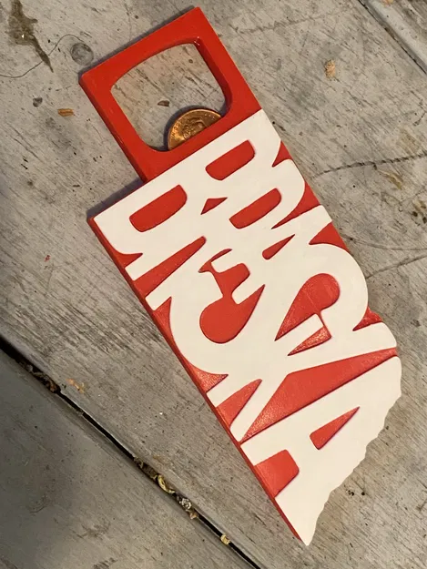 Mở nắp chai hình bang Nebraska với đồng xu Mỹ - Image 1