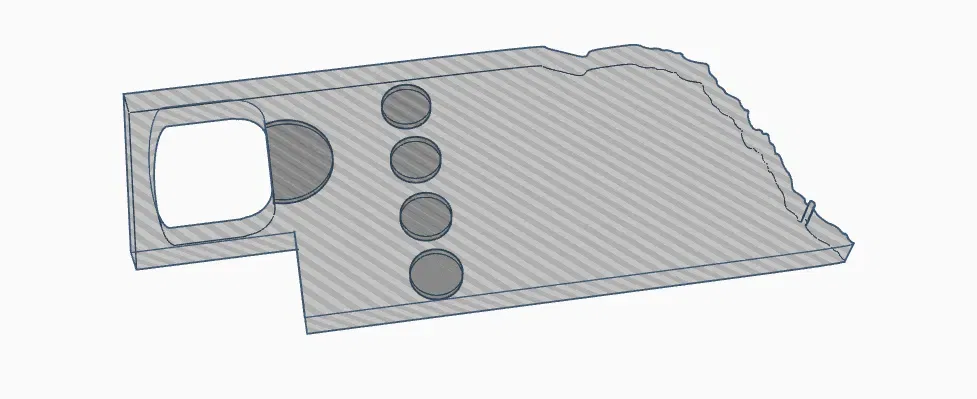 Mở nắp chai hình bang Nebraska với đồng xu Mỹ - Image 3
