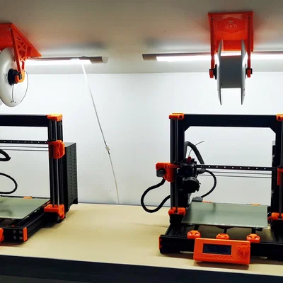 Giá đỡ cuộn với đèn LED cho máy in 3D