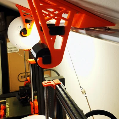 Giá đỡ cuộn với đèn LED cho máy in 3D