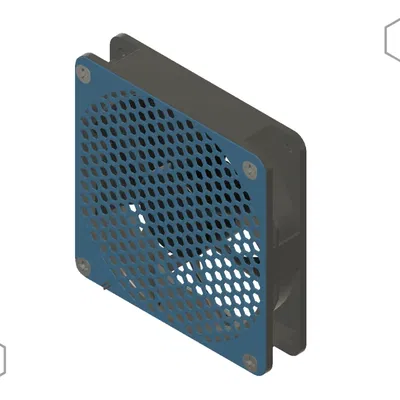 Bộ bảo vệ quạt 120mm cho máy in 3D SUMO/DELACK