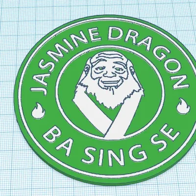 Bộ đế ly "Rồng Nhài" của Bác Iroh và Nhóm Hoa Sen Trắng