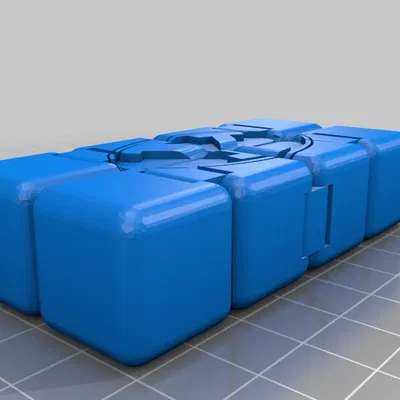 Khối lập phương vô cực BYU thiết kế trên Tinkercad