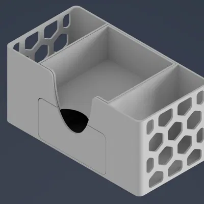 Giá đỡ bàn làm việc có ngăn kéo và hộp ghi chú post-it