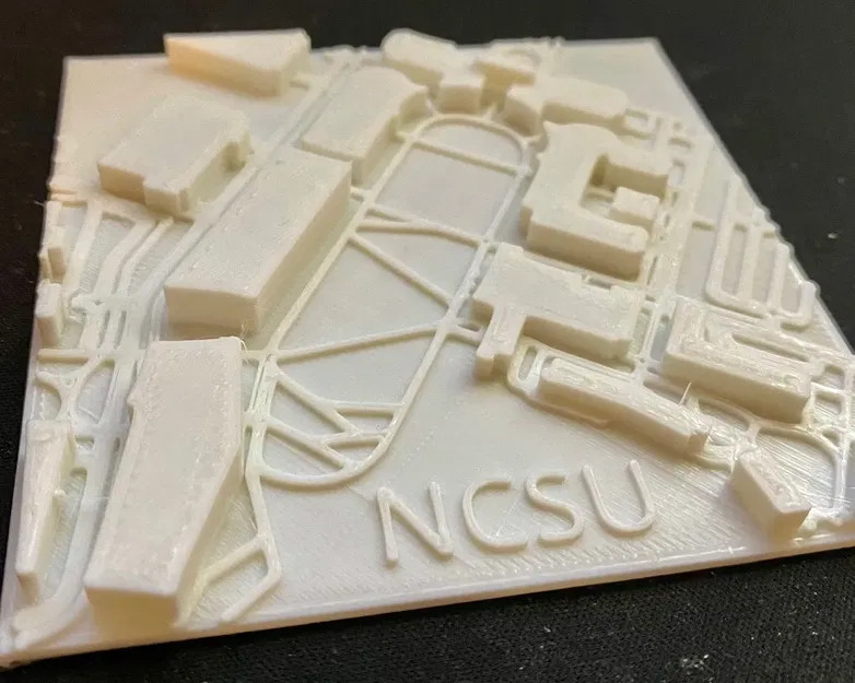 Bản đồ hình oval NCSU trên khuôn viên Centennial - Image 1