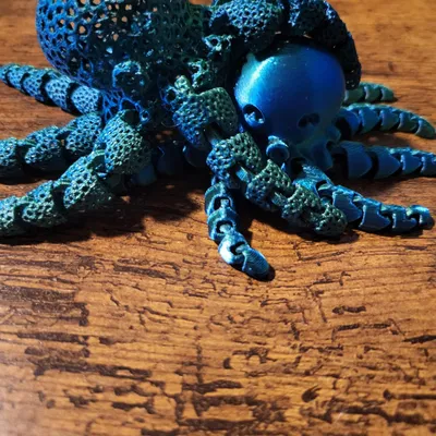 Bạch tuộc mini dễ thương với thiết kế Voronoi linh hoạt