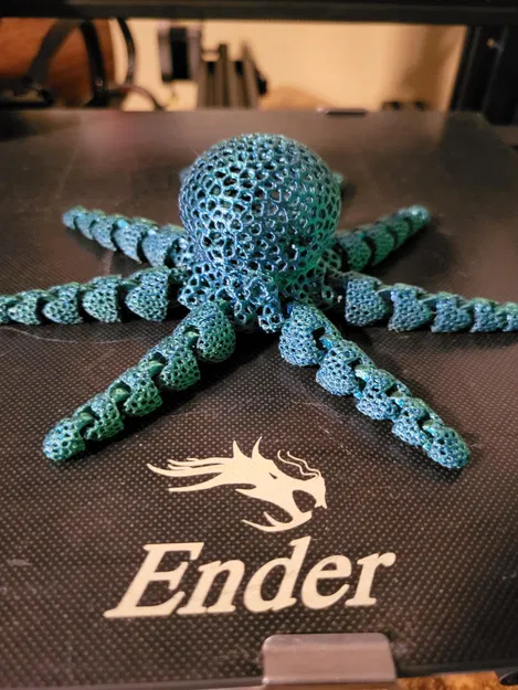 Bạch tuộc mini dễ thương với thiết kế Voronoi linh hoạt - Image 4