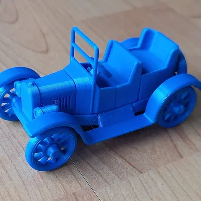 Mô hình ô tô Ford T v2 bằng vật liệu PLA