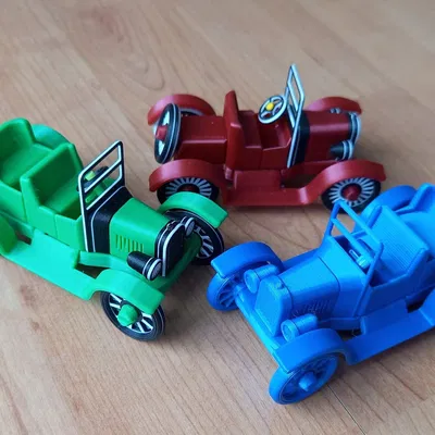 Mô hình ô tô Ford T v2 bằng vật liệu PLA