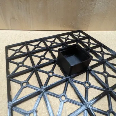 Hộp chứa Gridfinity+ với thiết kế lắp ghép từ tính