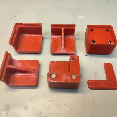 Hệ thống giữ vật liệu Gridfinity cho máy EDM