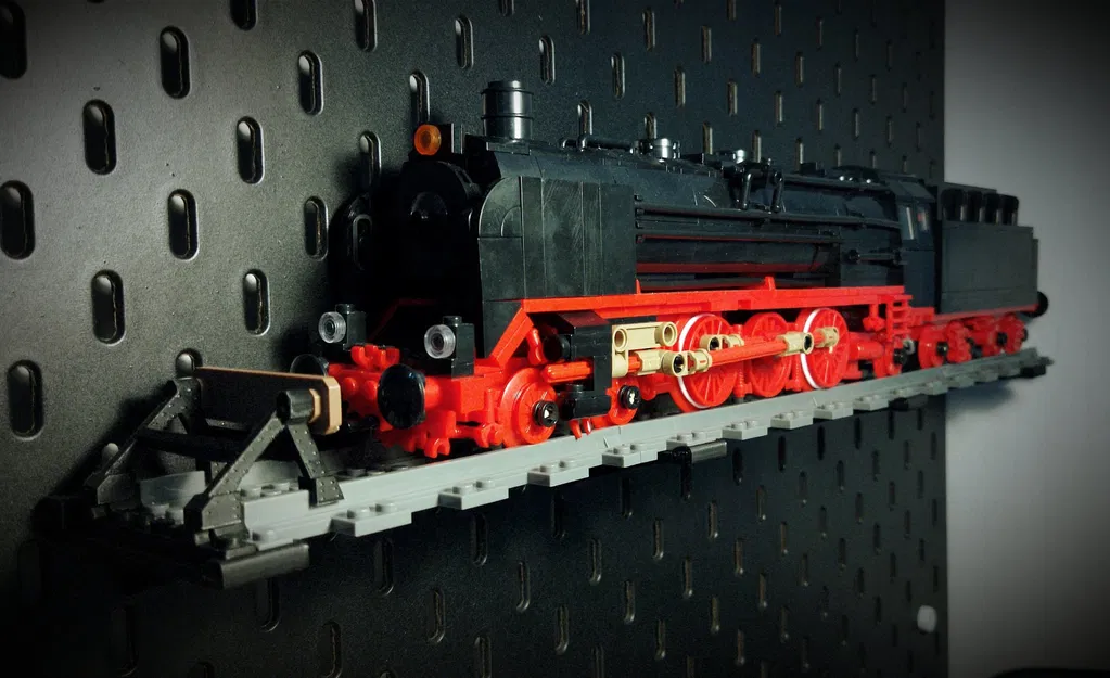 Giá đỡ đường ray tàu hỏa Lego trên Skadis - Image 1