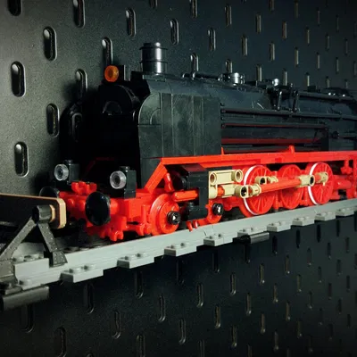 Giá đỡ đường ray tàu hỏa Lego trên Skadis